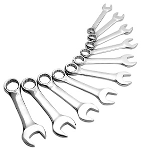 Click here to see examples of stubby wrenches.