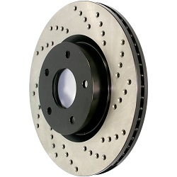 Difference Between Solid, Vented, Slotted, and Cross-Drilled Brake Rotors